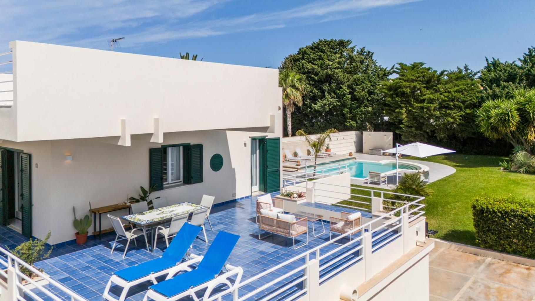 מרינה די רגוזה Villa Vulcano מראה חיצוני תמונה